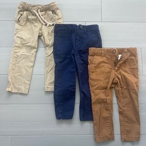 2T Boy Pants Bundle - Chinos Khakis - Tucker & Tate Toddler